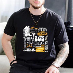 Morgan Wallen Dangerous Album Cowboy Skull Boots Shirt T-shirt